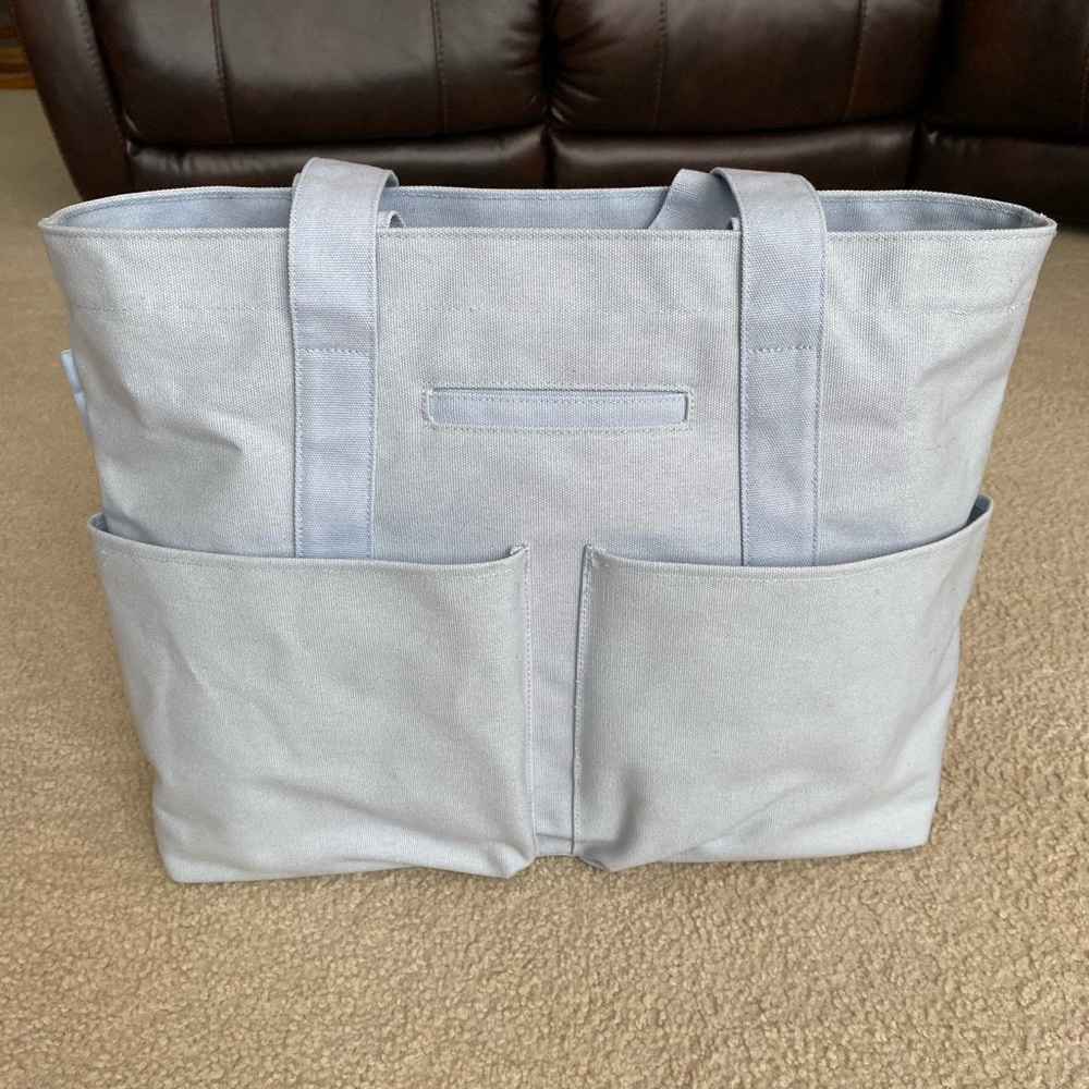 Dagne Dover - Vida Cotton Tote Bag Large, Skyway (EUC)
